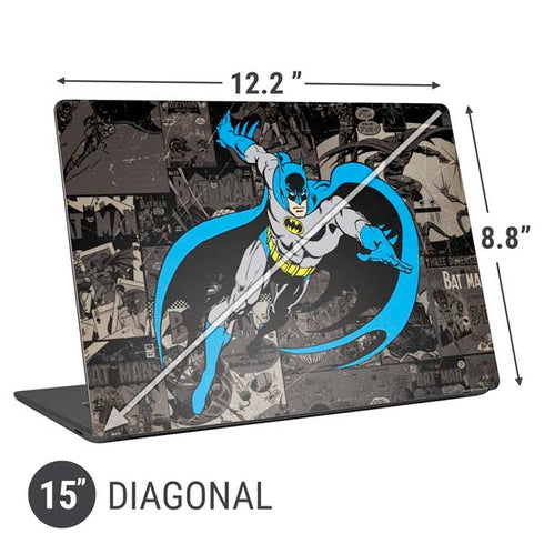 DC Comics Batman Classic Art Universal Laptop 15in (12.2 x 8.8in) Skin